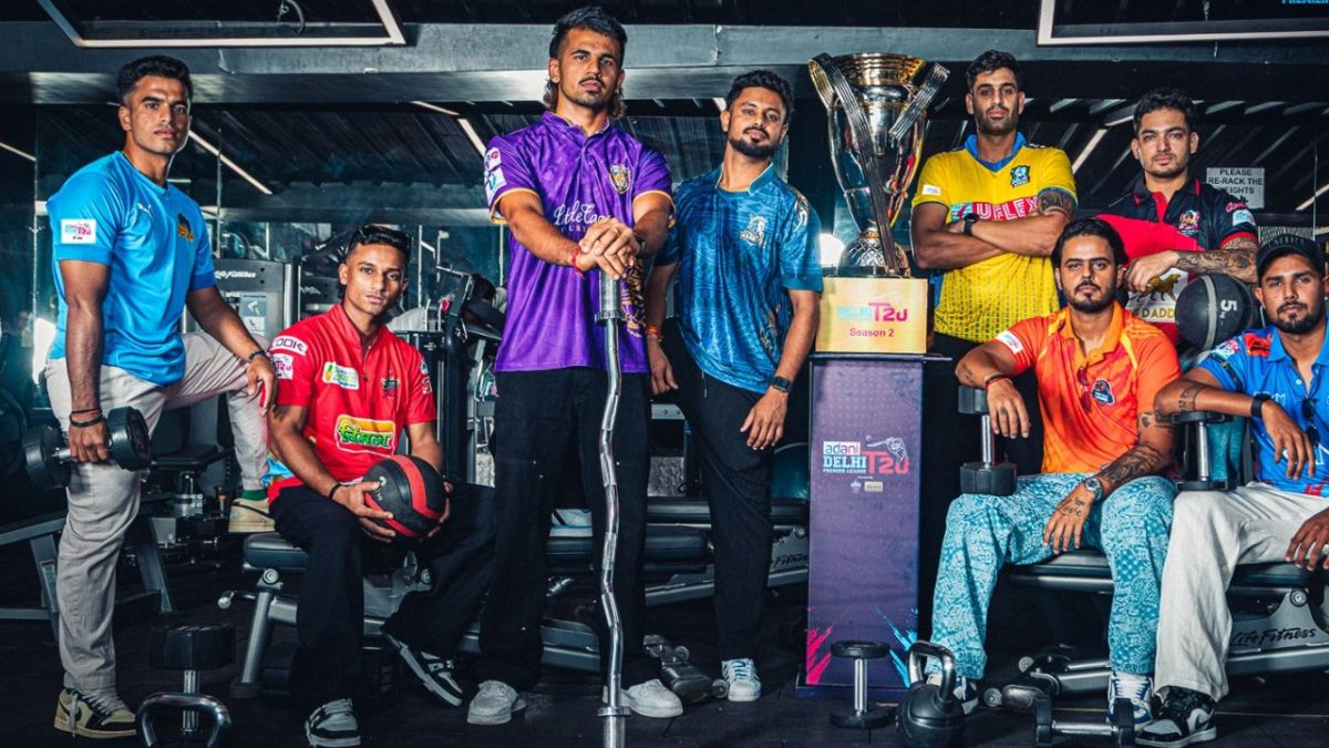 The second season of the Delhi Premier League is underway. Image: @DelhiPLT20 The second season of the Delhi Premier League is underway. Image: @DelhiPLT20
