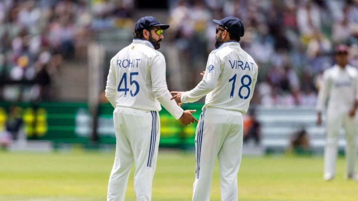 Virat Kohli and Rohit Sharma during a Test match. AP Virat Kohli and Rohit Sharma during a Test match. AP