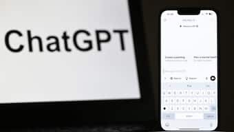 An illustration photograph taken on February 20, 2025 shows ChatGPT app and website. File Photo/AFP