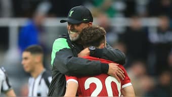 Jurgen Klopp pays tribute to Liverpool's late forward Diogo Jota. AFP