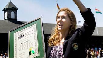 Former tennis player Monica Seles. Image: AP