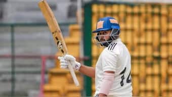 Prithvi Shaw smashed a century for Maharashtra. Image: PTI