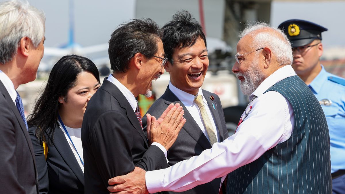 Watch| PM Modi lands in Tokyo ahead of India-Japan Annual Summit Watch| PM Modi lands in Tokyo ahead of India-Japan Annual Summit