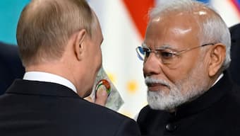 PM Narendra Modi will hold bilateral talks with Russia's Vladimir Putin in China. File Photo/Reuters