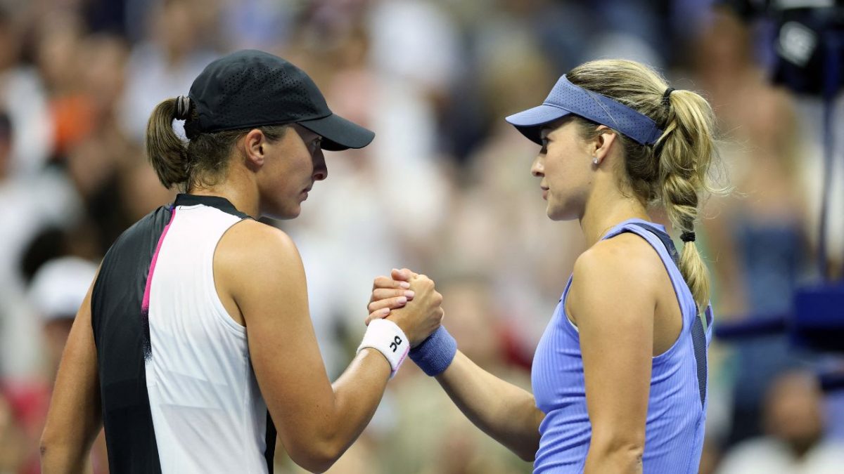 Iga Swiatek defeated Anna Kalinskaya in Round 3 of the US Open 2025. Image: AFP Iga Swiatek defeated Anna Kalinskaya in Round 3 of the US Open 2025. Image: AFP