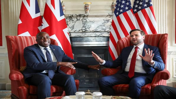 Vance, Lammy discuss Gaza and Ukraine amid growing US-UK diplomatic engagement