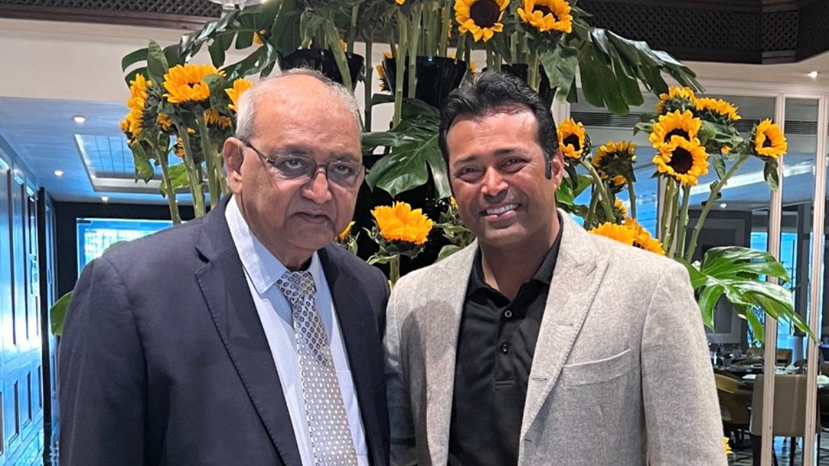 Leander Paes' father, Vece Paes, passed away at the age of 80. Image: Leander Paes on X Leander Paes' father, Vece Paes, passed away at the age of 80. Image: Leander Paes on X