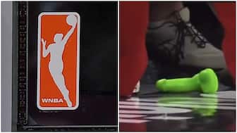 Three WNBA games had been disrupted due to sex toys being towards the court. Image: AP/X