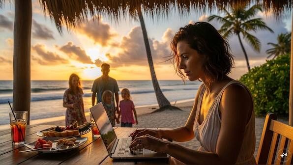 Don’t Zoom in this Holiday: How to stop work from ruining your vacations