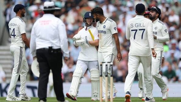 'I don’t think I’ve ever seen a bowler do that': Akash Deep hammered for 'unnecessary' celebration by England coach, retired greats