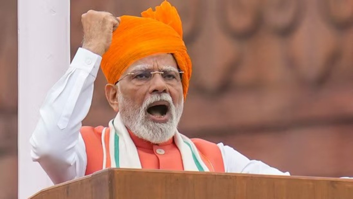 Don’t worry over external threats or tariffs, march ahead and seize the moment, PM Modi tells India in I-Day address Don’t worry over external threats or tariffs, march ahead and seize the moment, PM Modi tells India in I-Day address