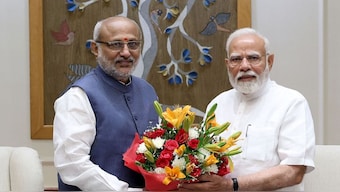 NDA member CP Radhakrishnan and Prime Minister Narendra Modi. X/@narendramodi