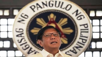Philippine President Ferdinand Marcos Jr. speaks during the presentation of the newly enacted laws to stakeholders at the Malacanang Presidential Palace in Manila, Philippines Thursday, May 22, 2025. File Image / AP