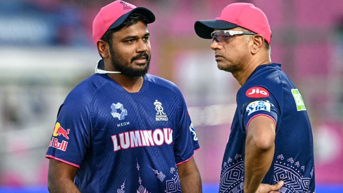 Rahul Dravid left RR just a year after rejoining the franchise as coach. Image: AFP Rahul Dravid left RR just a year after rejoining the franchise as coach. Image: AFP