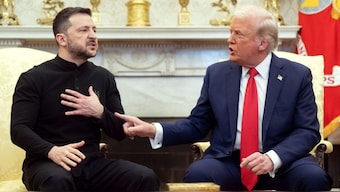 After his call with Ukraine's Volodymyr Zelenskyy and European leaders, Donald Trump said there will likely be a second meeting with Putin that includes Zelenskyy. File image/AFP