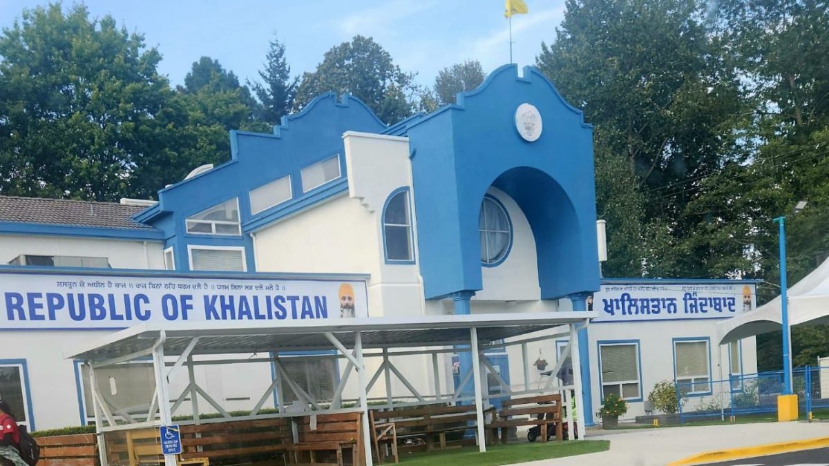 So-called 'Embassy of Khalistan’ building in Surrey (Photo: CNN-News18)
So-called 'Embassy of Khalistan’ building in Surrey (Photo: CNN-News18)