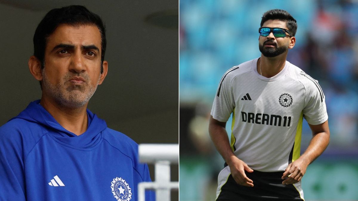 Gautam Gambhir and Shreyas Iyer worked together in IPL 2024 and helped KKR win the trophy that year. Reuters  Gautam Gambhir and Shreyas Iyer worked together in IPL 2024 and helped KKR win the trophy that year. Reuters