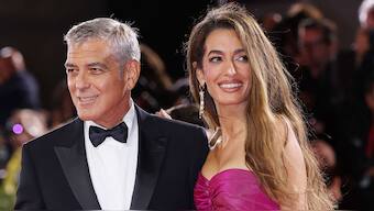 George Clooney rallies and makes glamorous 'Jay Kelly' Venice premiere after sinus infection