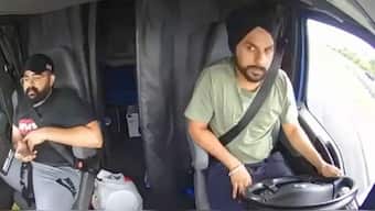 Harjinder Singh was behind the wheel of a tractor-trailer on the Florida Turnpike near Fort Pierce when he made a sudden hard left turn, killing three people behind his vehicle. Image courtesy: X