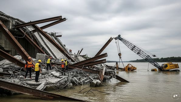 China: 12 dead, 4 missing after under-construction bridge collapses into Yellow River