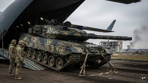 Germany pledges $500m in military aid to Ukraine via new NATO supply line