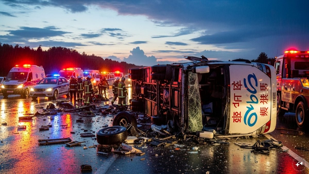 Five dead, dozens injured as New York bus returning from Niagara Falls overturns