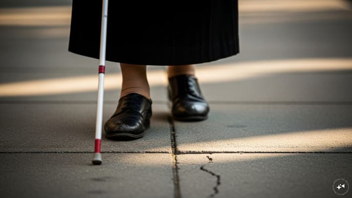 How a blind Canadian woman can now see through her tooth