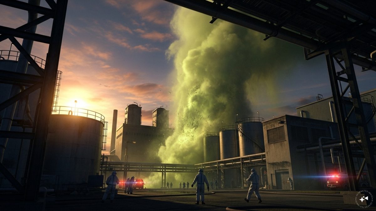 Chlorine gas leak hospitalizes pilgrims; past attacks highlight danger