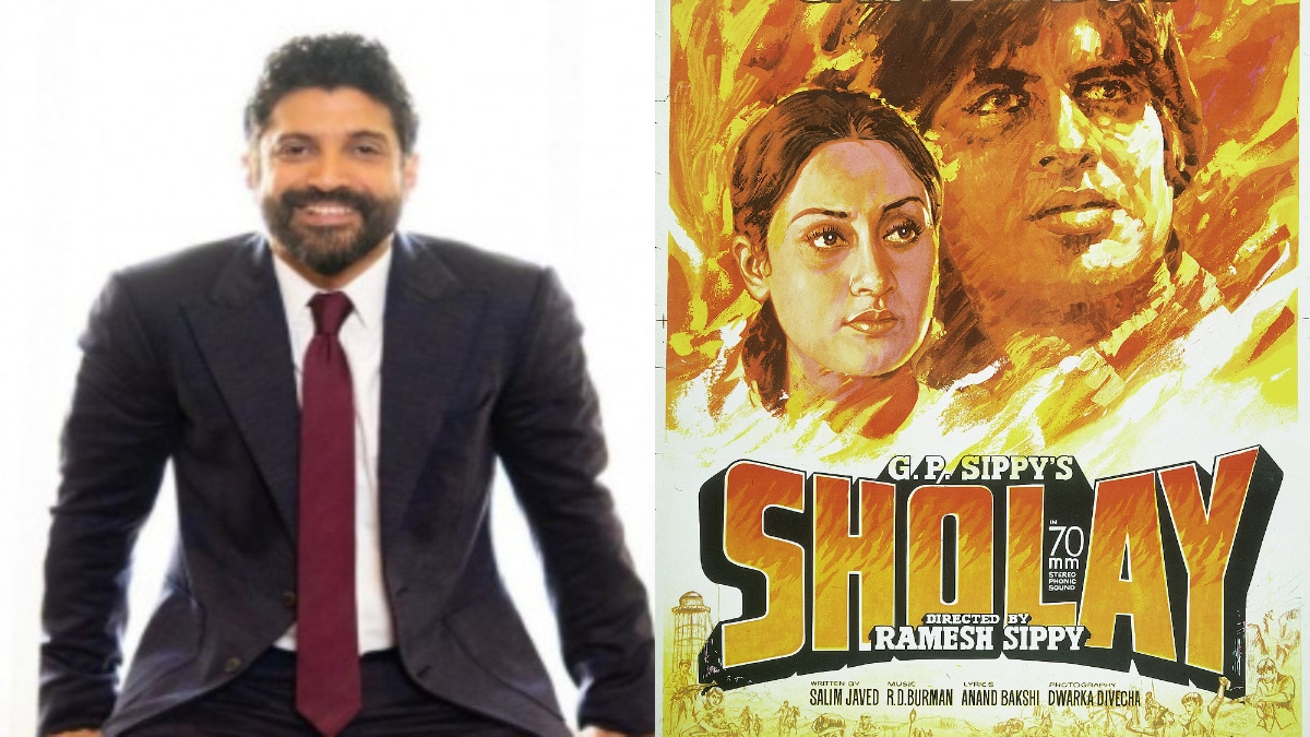 <div>Farhan Akhtar reveals 'Sholay' climax was changed due to the Emergency: 'Thakur was supposed to kill Gabbar Singh and...'</div>