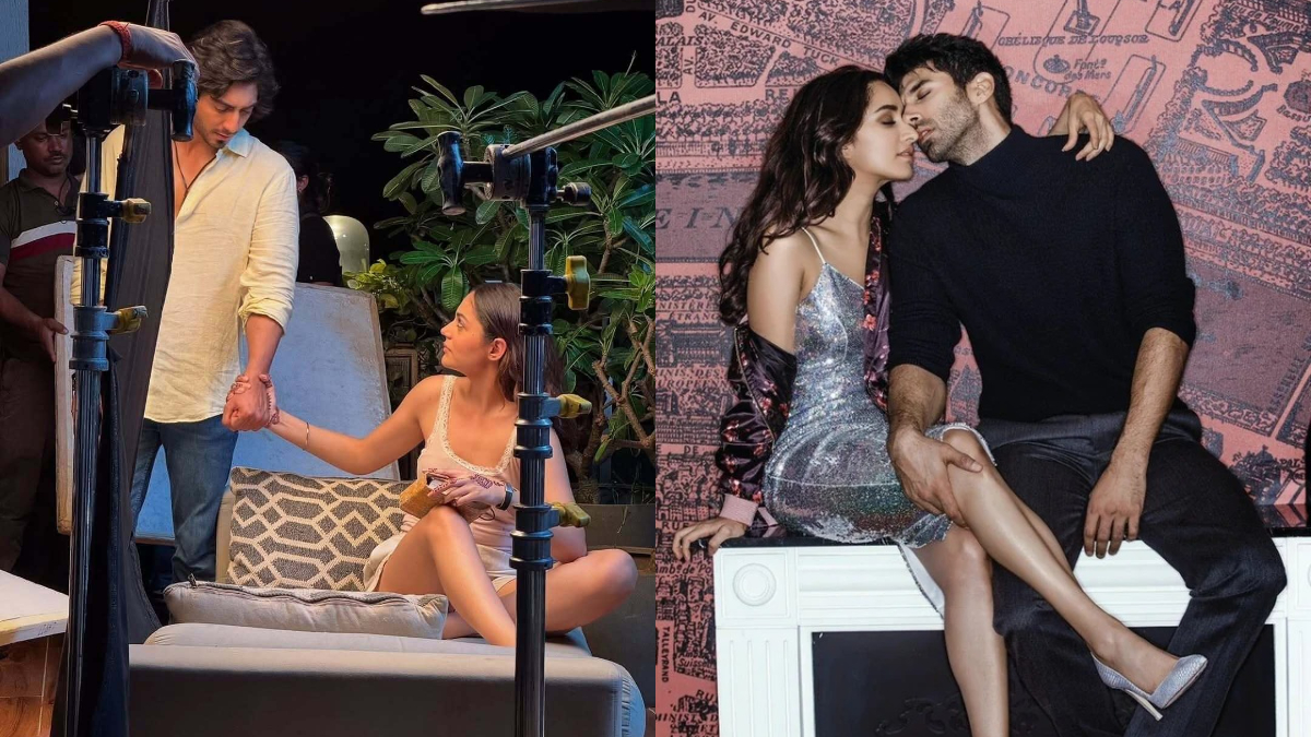 Ahaan Panday kisses Aneet Padda at 'Saiyaara' success bash, netizens get reminded of Aditya Roy Kapur and Shraddha Kapoor- Watch Ahaan Panday kisses Aneet Padda at 'Saiyaara' success bash, netizens get reminded of Aditya Roy Kapur and Shraddha Kapoor- Watch