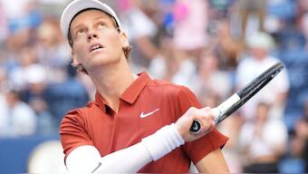 Jannik Sinner dropped a set for the first time at US Open 2025. Image: Reuters