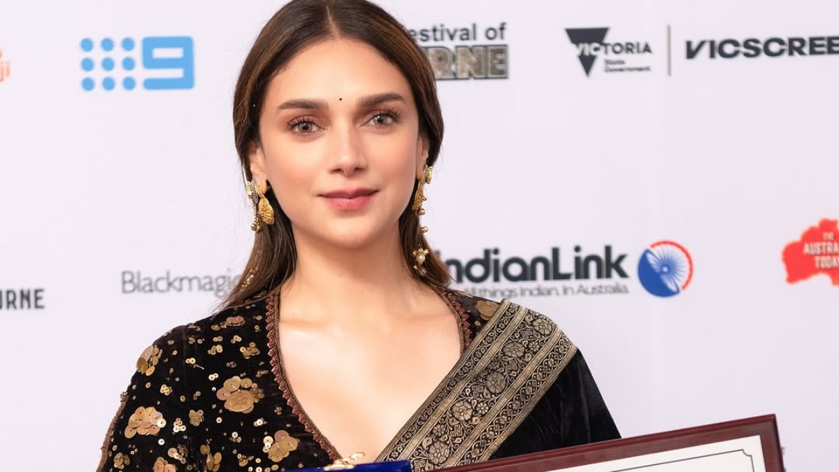 Aditi Rao Hydari on winning Diversity in Cinema Award at Indian Film Festival of Melbourne 2025: 'To celebrate and be a part of...'