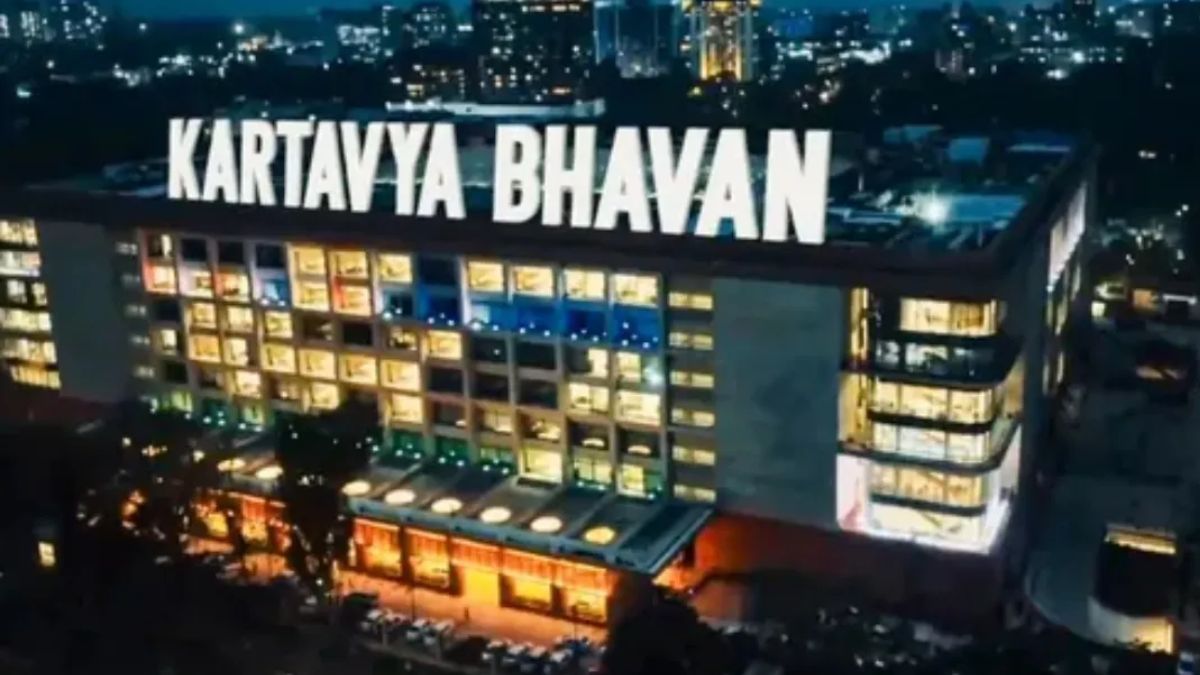 Kartavya Bhavan will bring all central government ministries into one place. Screengrab/ IMage courtesy: X/@mygovindia
Kartavya Bhavan will bring all central government ministries into one place. Screengrab/ IMage courtesy: X/@mygovindia
