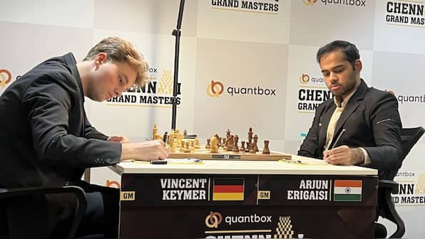 Chennai Grand Masters 2025: Vincent Keymer leads despite being held by Arjun Erigaisi in Round 6