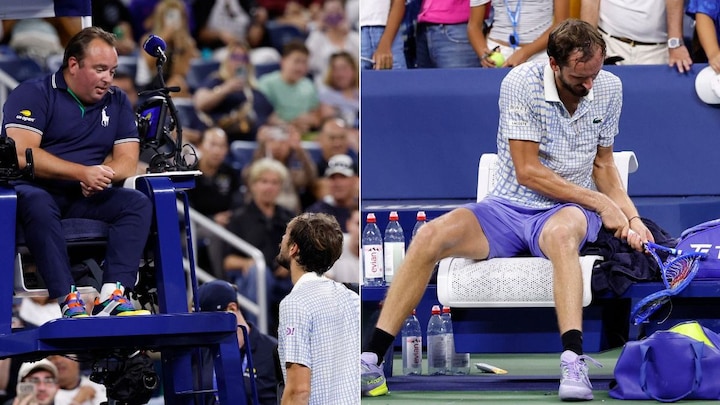 Daniil Medvedev meltdown at US Open sparks boos from crowd as he crashes out; watch video Daniil Medvedev meltdown at US Open sparks boos from crowd as he crashes out; watch video
