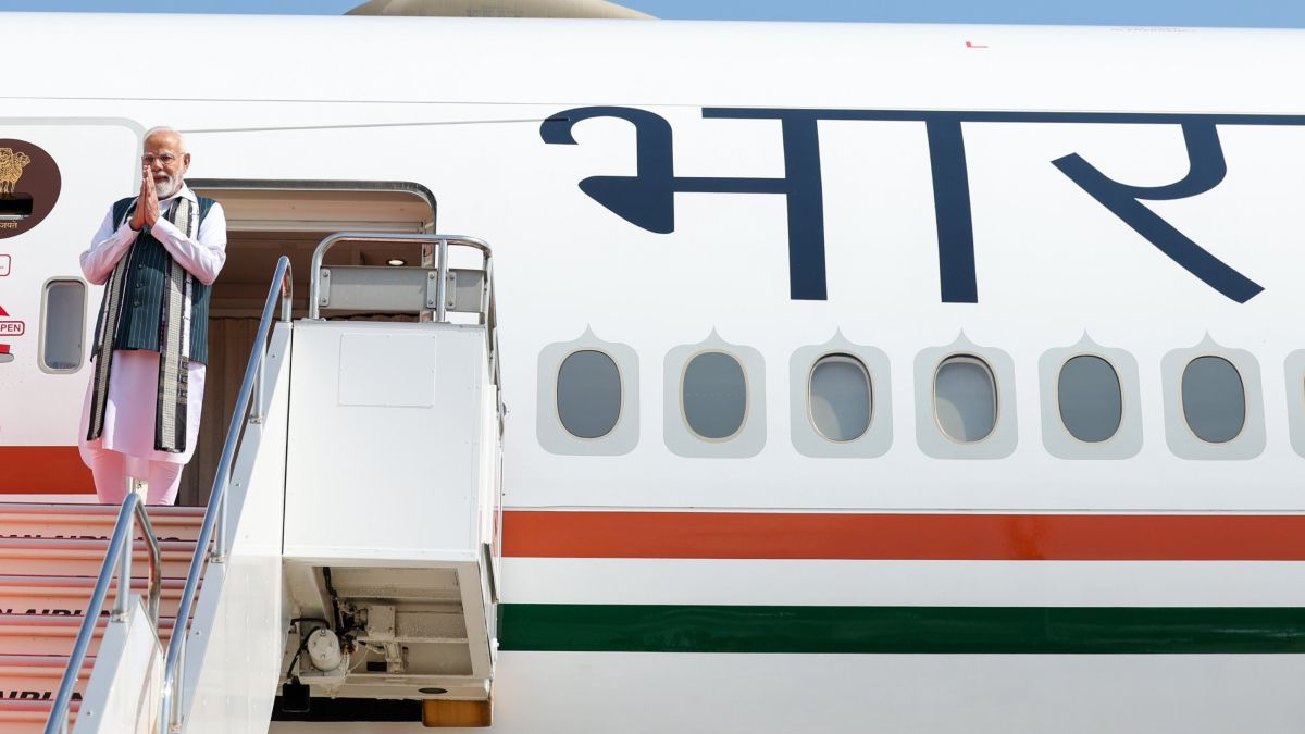 Prime Minister Narendra Modi lands in Japan. Image Courtesy: @MEAIndia/X Prime Minister Narendra Modi lands in Japan. Image Courtesy: @MEAIndia/X