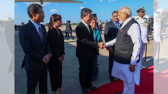PM Narendra Modi emplanes for China to attend the SCO Summit in Tianjin. X/@MEAIndia