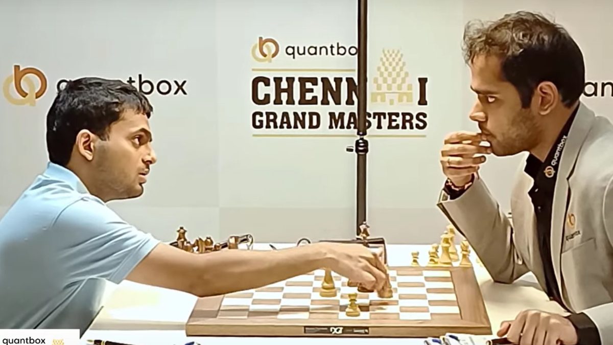 Nihal Sarin stuns Arjun Erigaisi with double Queen sacrifice at Chennai Grand Masters 2025: 'Arjun defended like machine' Nihal Sarin stuns Arjun Erigaisi with double Queen sacrifice at Chennai Grand Masters 2025: 'Arjun defended like machine'
