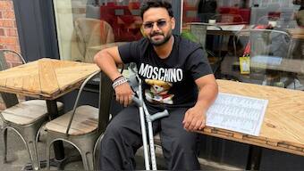 Rishabh Pant is currently recovering from a fractured toe. Instagram-Pant