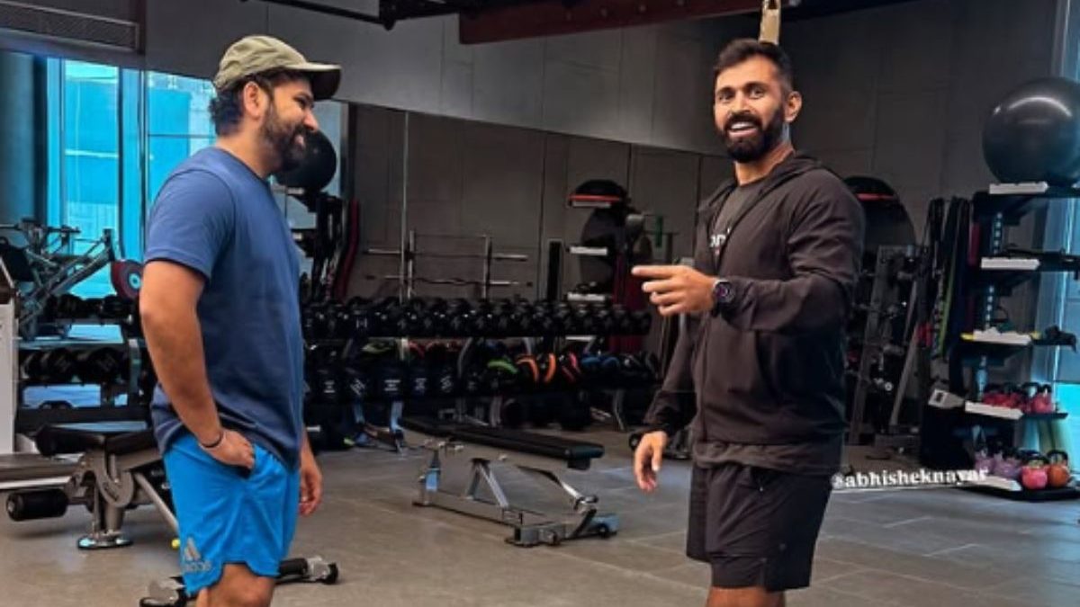 Rohit Sharma hits the gym to train with Abhishek Nayar amid reports of ODI retirement Rohit Sharma hits the gym to train with Abhishek Nayar amid reports of ODI retirement