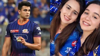 Arjun Tendulkar's fiancée Saaniya Chandhok is the granddaughter of business mogul Ravi Ghai. Images: Reuters/Instagram