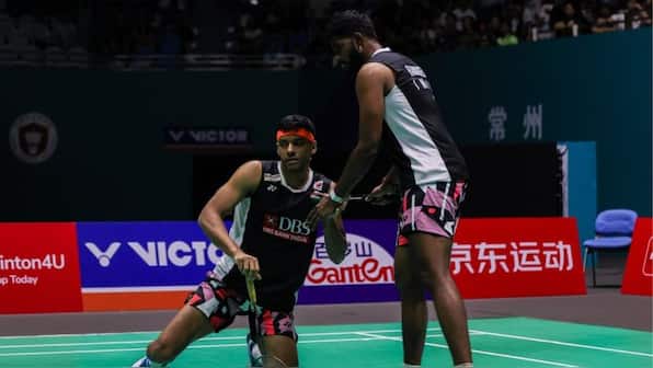 Satwik-Chirag settle for bronze again after semifinal defeat at World Championships in Paris