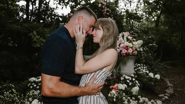 Taylor Swift and Travis Kelce are engaged, pop star says 'Your English teacher and your gym teacher are getting married'