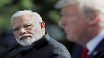 With the newly announced 25 per cent additional tariff on imports, India has now joined Brazil at the top of the list of countries facing the highest import taxes under President Trump’s adjusted tariff regime. File image/AP