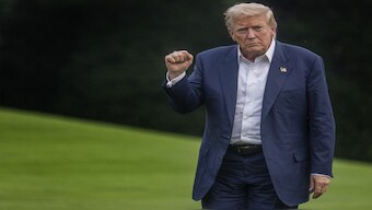 US President Donald Trump. AFP File 