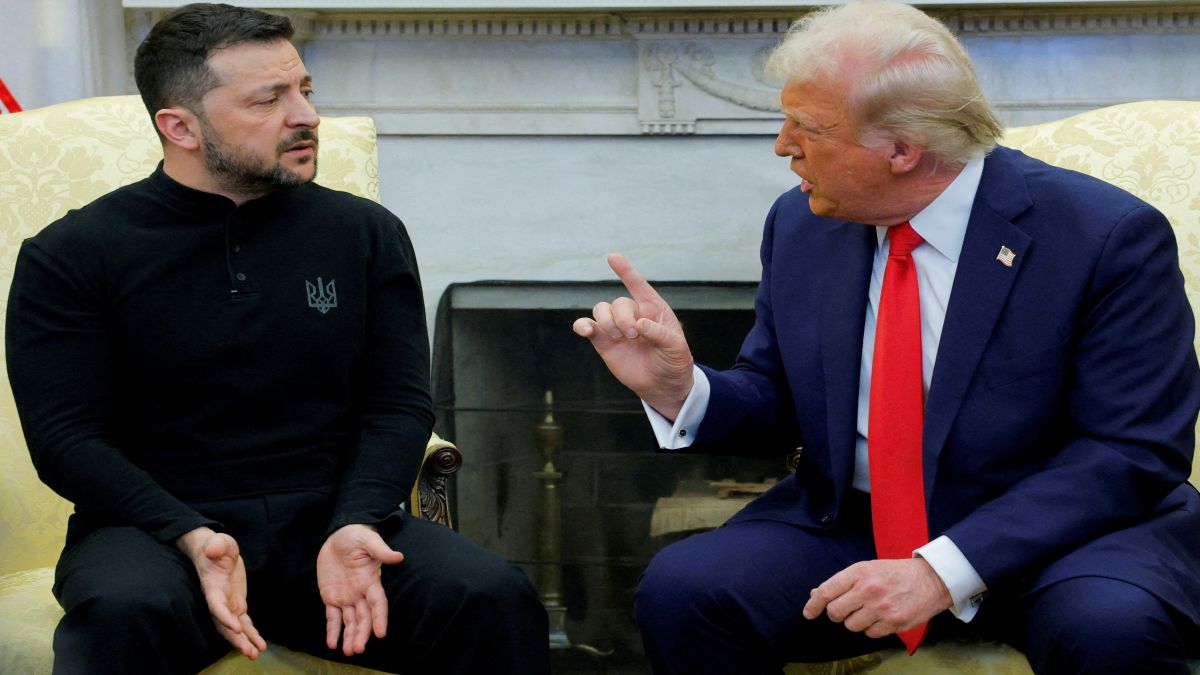 Are European leaders travelling to the White House to prevent Trump from bullying Zelenskyy?