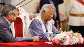 Bangladesh interim advisor Mohammad Yunus. Reuters