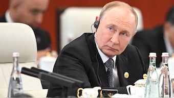 Russian President Vladimir Putin attends the Shanghai Cooperation Organisation (SCO) summit in Tianjin, China, September 1, 2025. Reuters