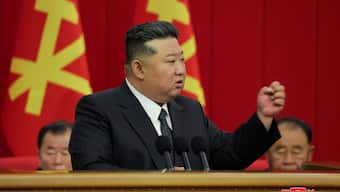 North Korean leader Kim Jong Un attends the 12th Plenary Session of the 8th Central Committee of the Workers' Party of Korea, in Pyongyang, North Korea, in this picture released by North Korea's official Korean Central News Agency on June 24, 2025. File image/ Reuters