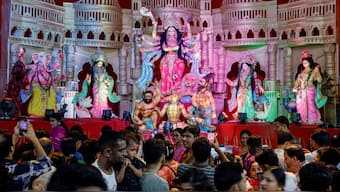 About 33,000 puja mandaps are expected to be set up across Bangladesh. Reuters/File Photo

